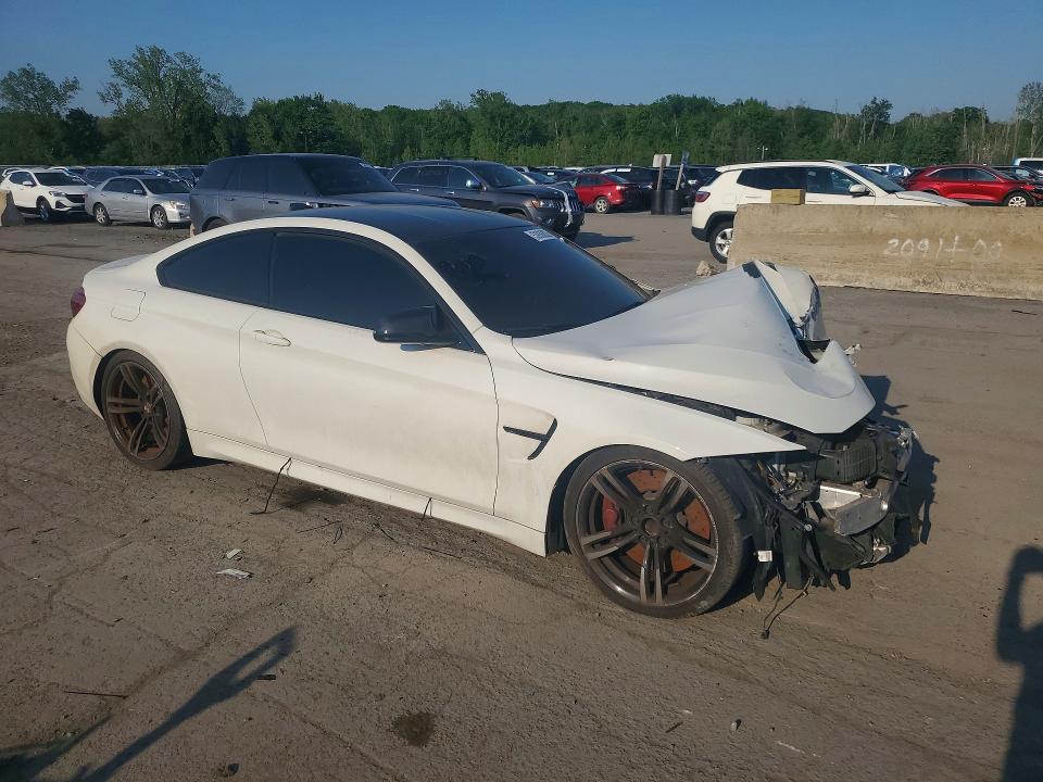 2016 BMW M4 VIN WBS3R9C50GK336317 COPART salvage auction — FRONT END, Wv - Certificate Of Title, sold $13,200 on 2026-07-28 (photo 4)