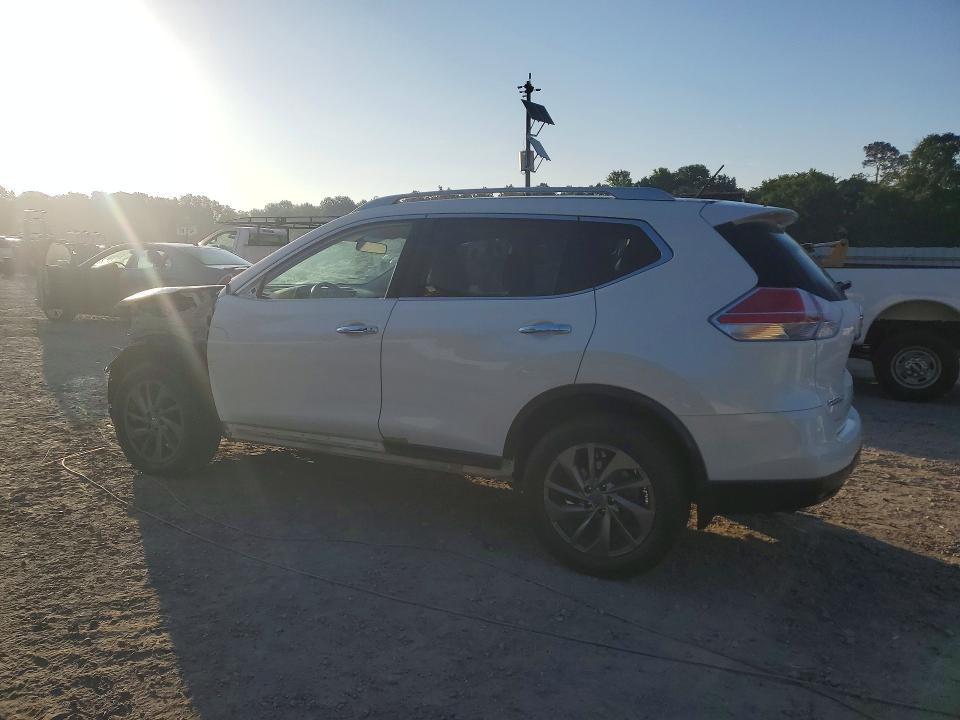 2016 Nissan Rogue VIN KNMAT2MT6GP704295 COPART salvage auction — FRONT END, Ga - Cert Of Title-Salvage, sold $3,000 on 2026-07-07 (photo 2)