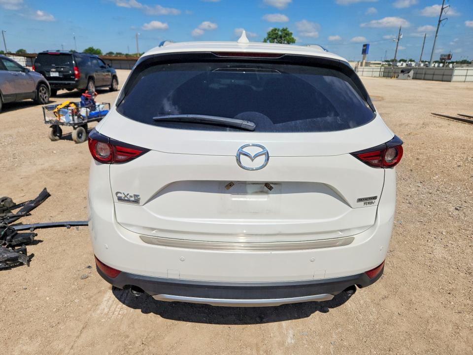 2021 Mazda Cx-5 VIN JM3KFBEY1M0371828 COPART salvage auction — FRONT END, TX - SALVAGE VEHICLE TITLE, sold $5,400 on 2026-07-08 (photo 6)