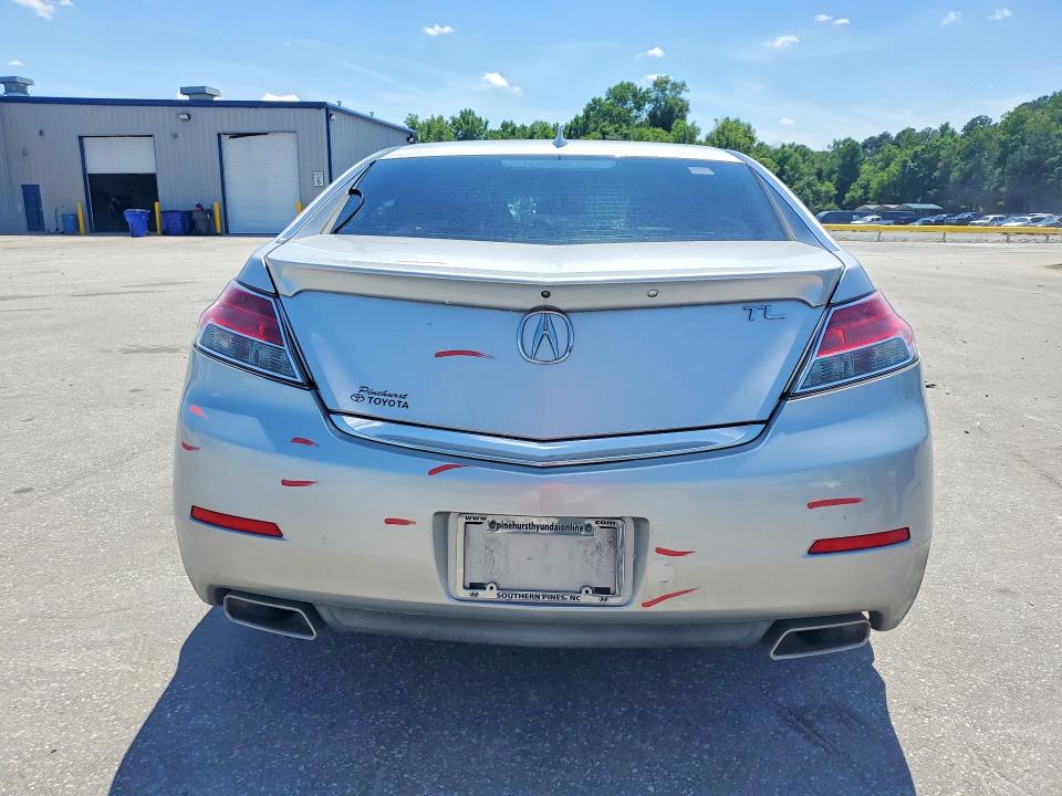 2013 Acura Tl VIN 19UUA8F53DA014170 COPART salvage auction — FRONT END, Nc - Salvage Certificate Of Title, sold $275 on 2026-07-09 (photo 6)