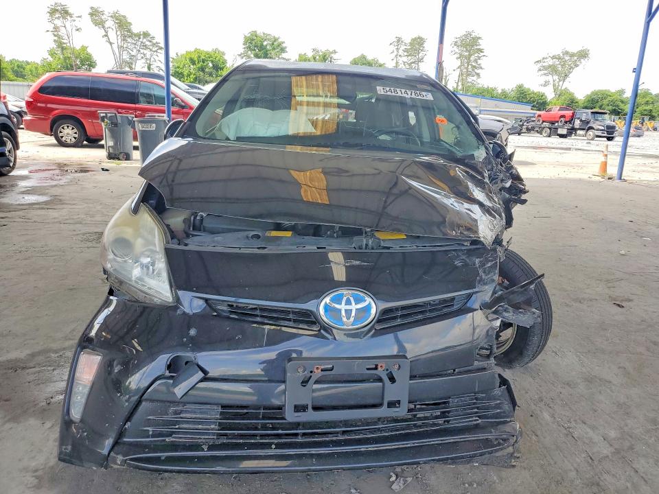 2012 Toyota Prius VIN JTDKN3DU3C1495866 COPART salvage auction — ROLLOVER, Ga - Cert Of Title-Salvage, sold $350 on 2026-07-09 (photo 5)
