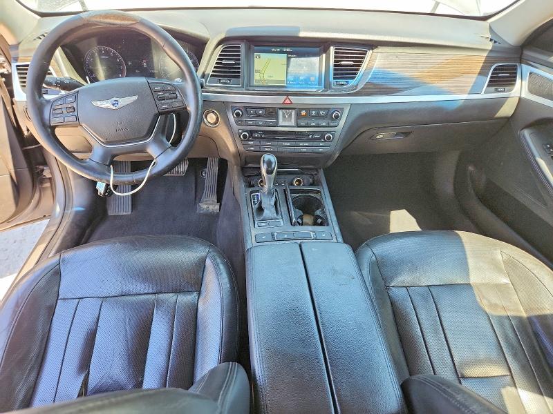 2015 Hyundai Genesis VIN KMHGN4JE5FU072570 COPART salvage auction — FRONT END, Mi - Certificate Of Title, sold $1,950 on 2026-07-09 (photo 8)