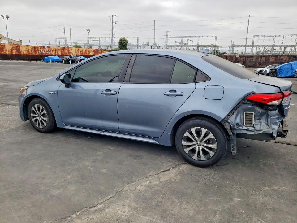 2021 Toyota Corolla VIN JTDEAMDE9MJ021347 COPART salvage auction — REAR END, CA - SALVAGE CERTIFICATE, sold $5,500 on 2026-07-31 (photo 2)