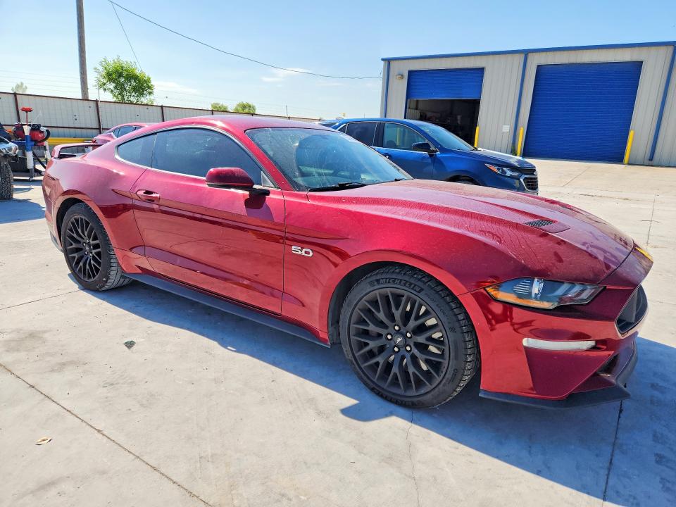 2019 Ford Mustang VIN 1FA6P8CF0K5157737 COPART salvage auction — HAIL, Tx - Certificate Of Title, sold $3,800 on 2026-07-10 (photo 4)