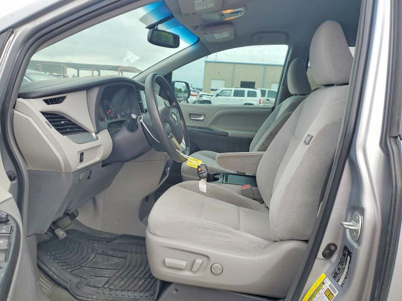 2016 Toyota Sienna VIN 5TDKK3DC8GS702731 COPART salvage auction — FRONT END, Tx - Salvage Vehicle Title, sold $2,150 on 2026-07-06 (photo 7)