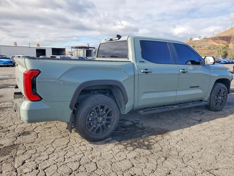 2025 Toyota Tundra VIN 5TFWA5DB0SX240742 COPART salvage auction — FRONT END, CA - SALVAGE CERTIFICATE, sold $150 on 2026-07-30 (photo 3)