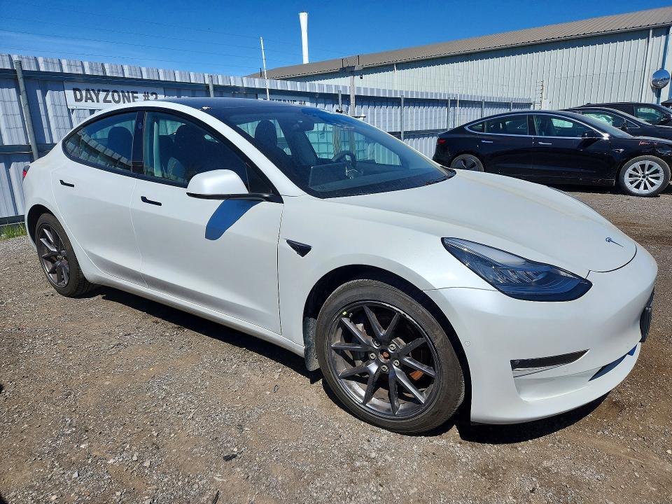 2021 Tesla Model 3 VIN 5YJ3E1EB2MF855191 COPART salvage auction — MECHANICAL, On - Permit No Brand - Unfit, sold $13,500 on 2026-07-09 (photo 4)