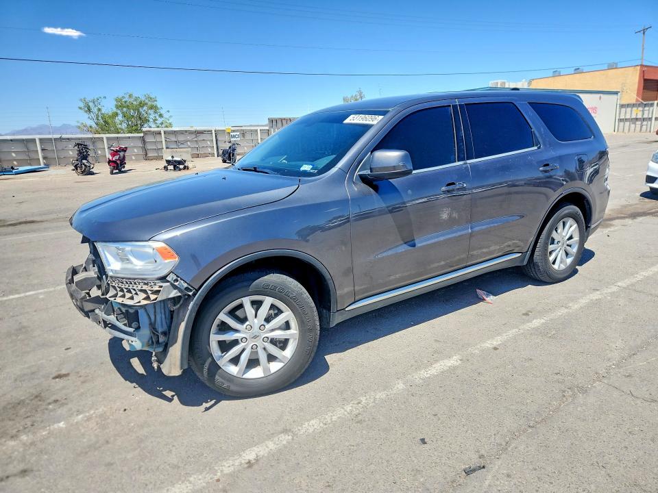 2019 Dodge VIN 1C4RDHAG9KC534878 COPART salvage auction — FRONT END, Tx - Salvage Vehicle Title, sold $1,500 on 2026-07-31 (photo 1)