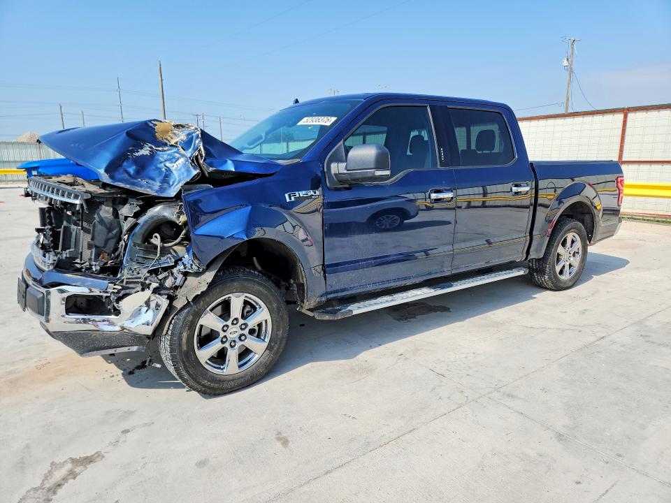 2018 Ford F-150 VIN 1FTEW1CP8JKE29136 COPART salvage auction — FRONT END, Tx - Salvage Vehicle Title, sold $5,900 on 2026-07-06 (photo 1)