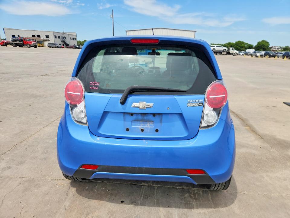 2015 Chevrolet Spark VIN KL8CD6S91FC722299 COPART salvage auction — FRONT END, Tx - Bonded Title - Salvage, sold $1,100 on 2026-07-16 (photo 6)