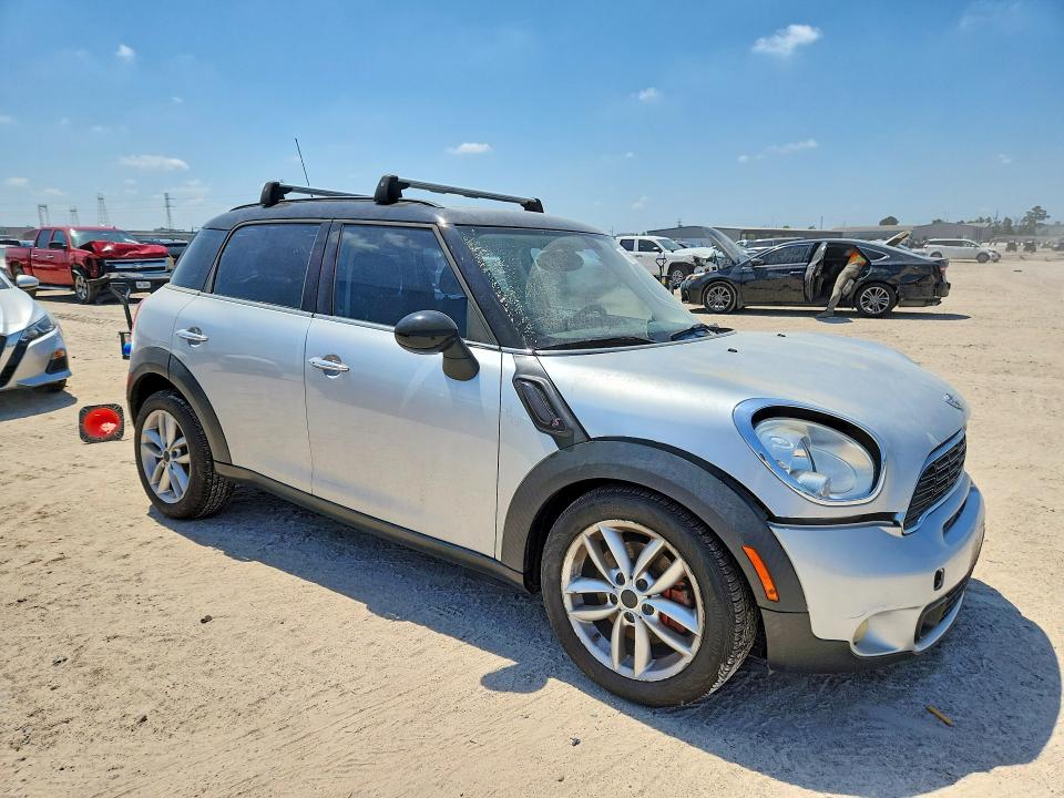 2012 Mini VIN WMWZC3C55CWL87408 COPART salvage auction — FRONT END, Tx - Salvage Vehicle Title, sold $1,100 on 2026-07-17 (photo 4)