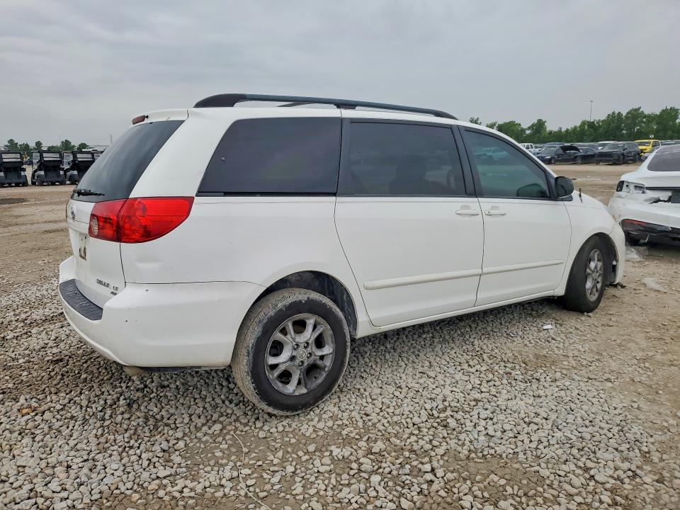2006 Toyota Sienna VIN 5TDBA23C66S069479 COPART salvage auction — FRONT END, Tx - Salvage Vehicle Title, sold $800 on 2026-07-28 (photo 3)