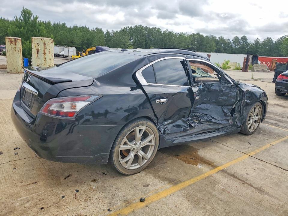 2012 Nissan Maxima VIN 1N4AA5AP6CC845938 COPART salvage auction — SIDE, Sc - Cert Of Title-Salvage, sold $775 on 2026-07-10 (photo 3)
