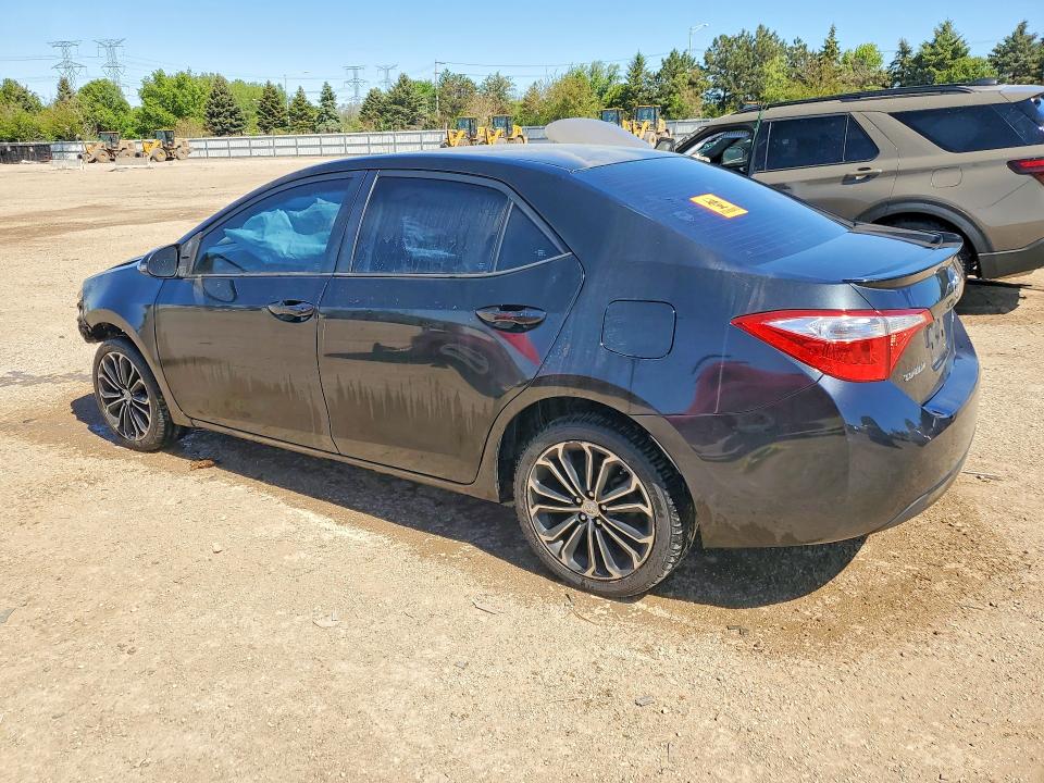 2015 Toyota Corolla VIN 5YFBURHE3FP301555 COPART salvage auction — FRONT END, Il - Salvage Certificate, sold $1,700 on 2026-07-16 (photo 2)