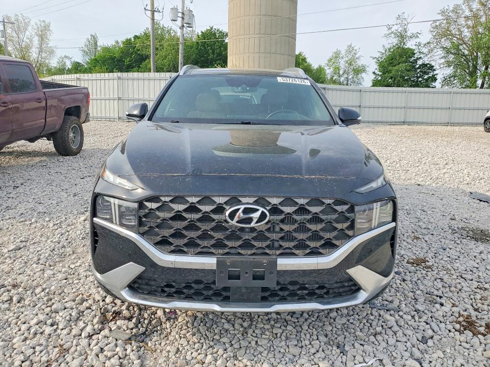 2022 Hyundai Santa fe VIN 5NMS5DAL9NH412127 COPART salvage auction — REAR END, Mi - Certificate Of Title, sold $7,400 on 2026-07-02 (photo 5)
