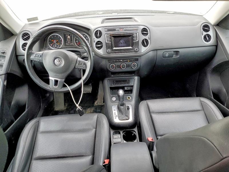 2016 Volkswagen Tiguan VIN WVGAV7AX2GW612956 COPART salvage auction — FRONT END, Pa - Certificate Of Salvage, sold $1,550 on 2026-07-10 (photo 8)