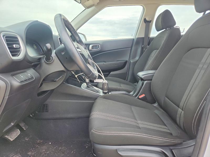 2025 Hyundai Venue VIN KMHRC8A32SU350923 COPART salvage auction — FRONT END, Tx - Salvage Vehicle Title, sold $5,300 on 2026-07-15 (photo 7)