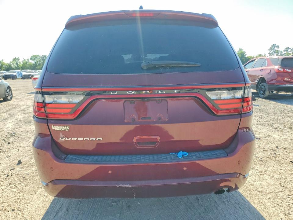 2019 Dodge Durango VIN 1C4RDHAG3KC584854 COPART salvage auction — FRONT END, Tx - Salvage Vehicle Title, sold $1,350 on 2026-07-10 (photo 6)