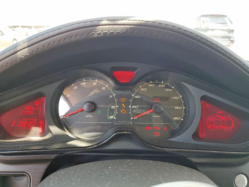 2014 Lotus Evora VIN SCCLMDSUXEHA10019 COPART salvage auction — ALL OVER, Tn - Salvage Certificate, sold $12,500 on 2026-07-02 (photo 9)