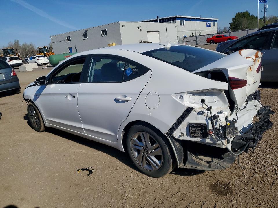 2020 Hyundai Elantra VIN KMHD84LF3LU902281 COPART salvage auction — FRONT END, Salvage Title, sold $975 on 2026-07-14 (photo 2)