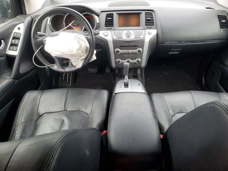 2010 Nissan Murano VIN JN8AZ1MW3AW110574 COPART salvage auction — FRONT END, Nj - Cert Of Title-Salvage, sold $375 on 2026-07-17 (photo 8)