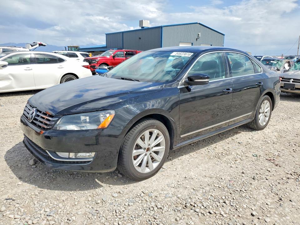 2013 Volkswagen Passat VIN 1VWCP7A3XDC068723 COPART salvage auction — SIDE, Ut - Salvage Certificate, sold $1,150 on 2026-07-03 (photo 1)
