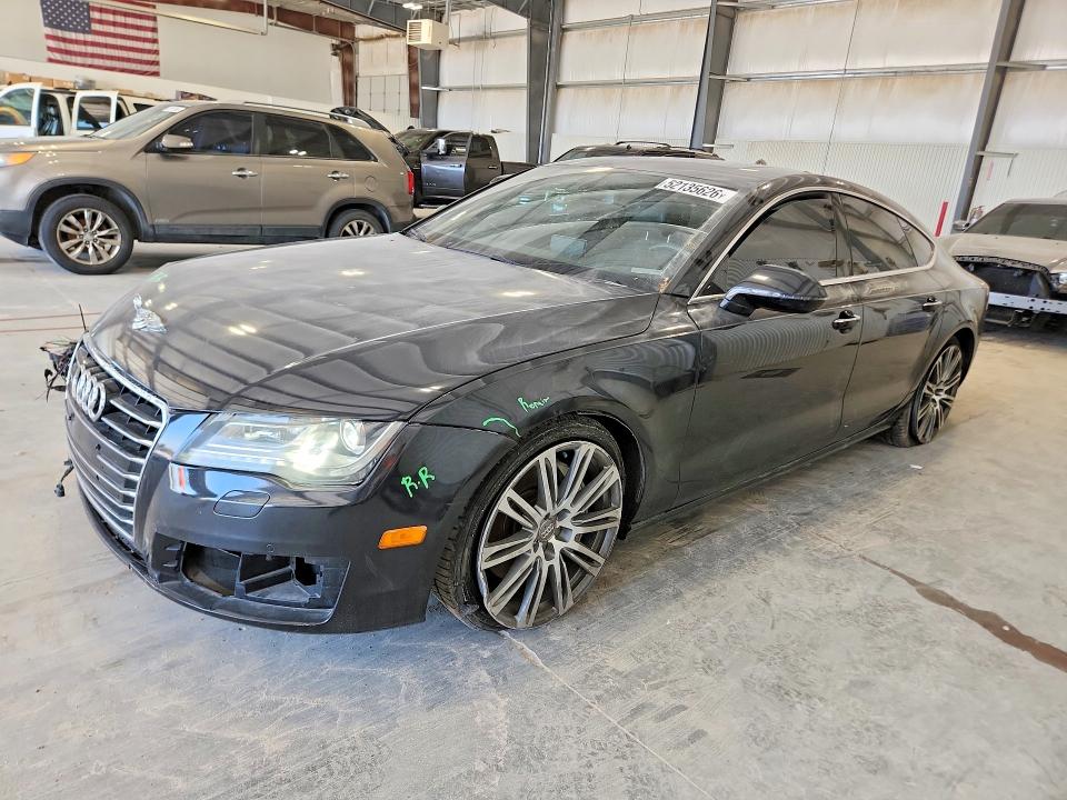 2014 Audi VIN WAUWGAFC7EN163202 COPART salvage auction — FRONT END, Ia - Salvage W/Salvage History, sold $2,650 on 2026-07-07 (photo 1)