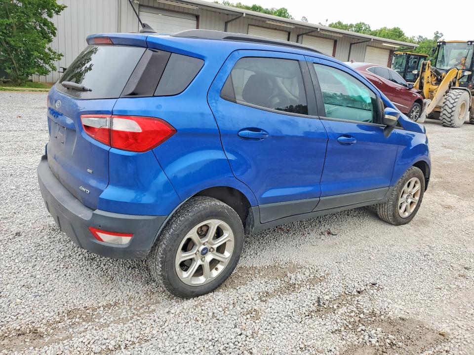 2020 Ford Ecosport VIN MAJ6S3GL0LC357581 COPART salvage auction — MINOR DENT/SCRATCHES, MS - CERT OF TITLE-SALVAGED, sold $1,500 on 2026-07-29 (photo 3)
