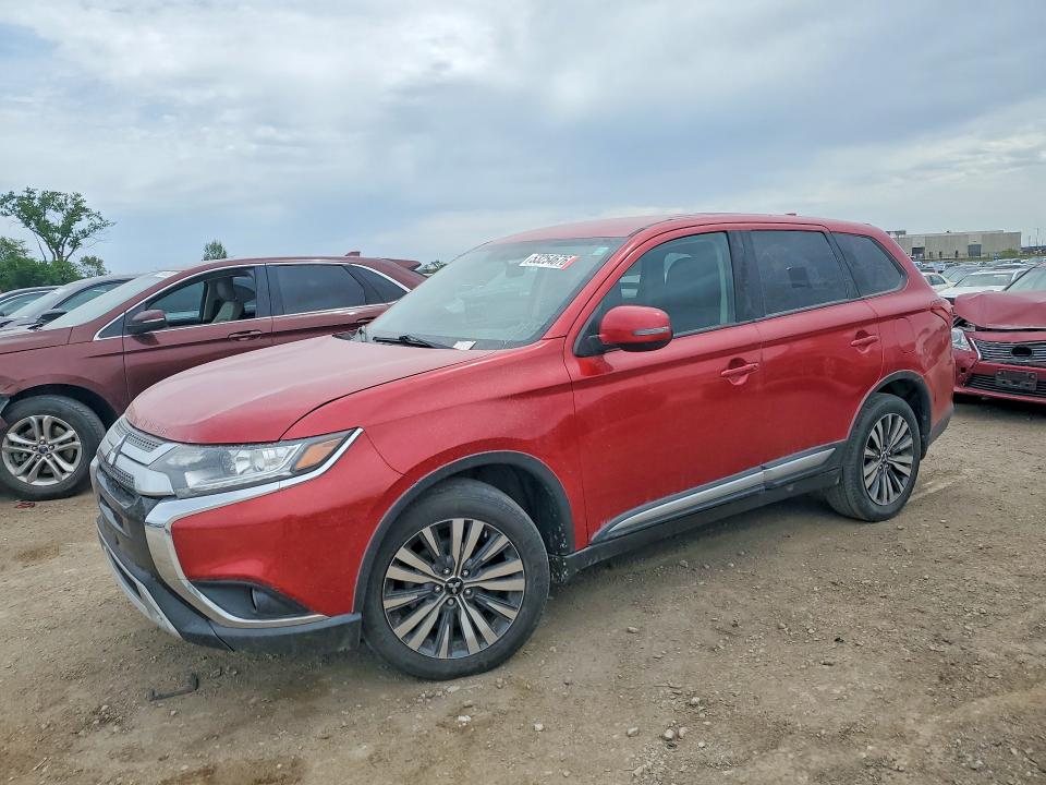 2019 Mitsubishi Outlander VIN JA4AD3A34KZ004239 COPART salvage auction — MINOR DENT/SCRATCHES, Salvage Title, sold $3,500 on 2026-08-19 (photo 1)