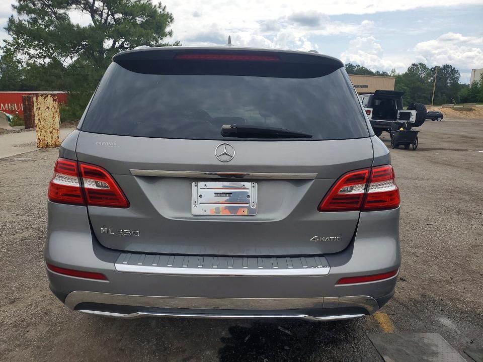 2012 Mercedes-benz M-klasse VIN 4JGDA5HB0CA086048 COPART salvage auction — NORMAL WEAR, Ga - Certificate Of Title, sold $4,150 on 2026-07-10 (photo 6)