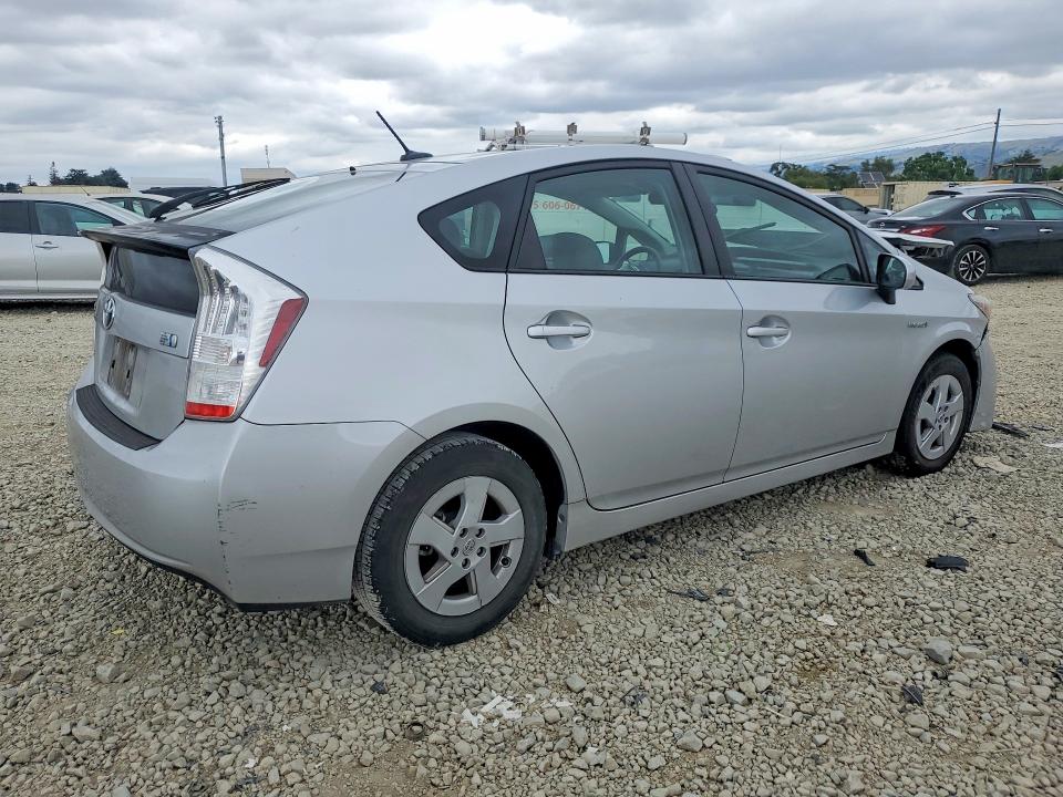 2010 Toyota Prius VIN JTDKN3DU1A0050304 COPART salvage auction — FRONT END, Ca - Salvage Certificate, sold $80 on 2026-07-30 (photo 3)