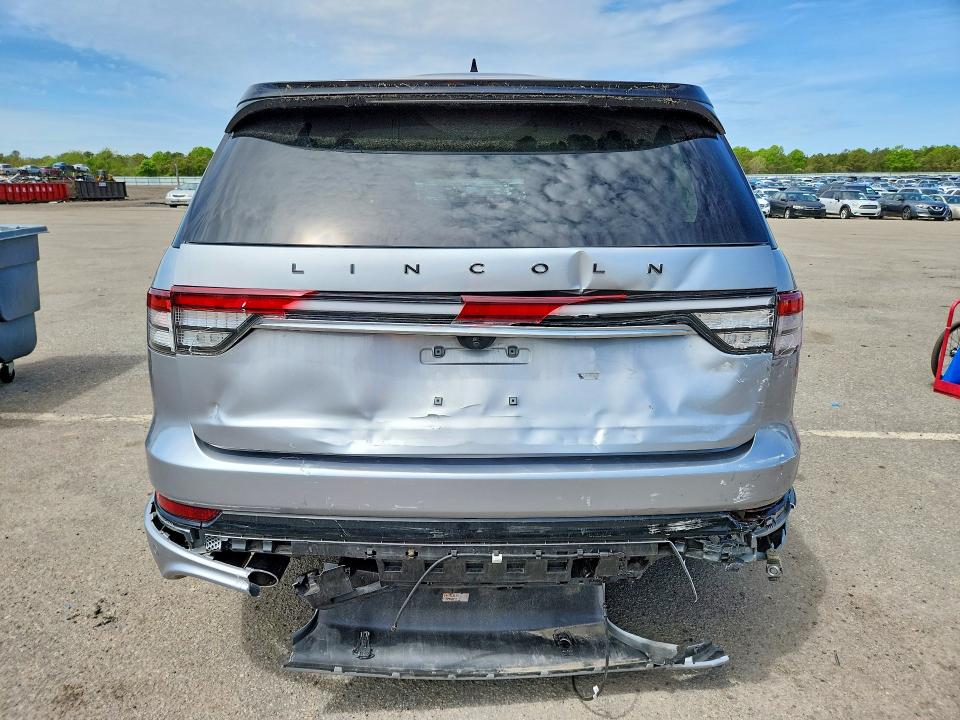 2023 Lincoln Aviator VIN 5LM5J9XC0PGL21358 COPART salvage auction — REAR END, Ny - Mv-907A Salvage Certificate, sold $26,250 on 2026-07-29 (photo 6)