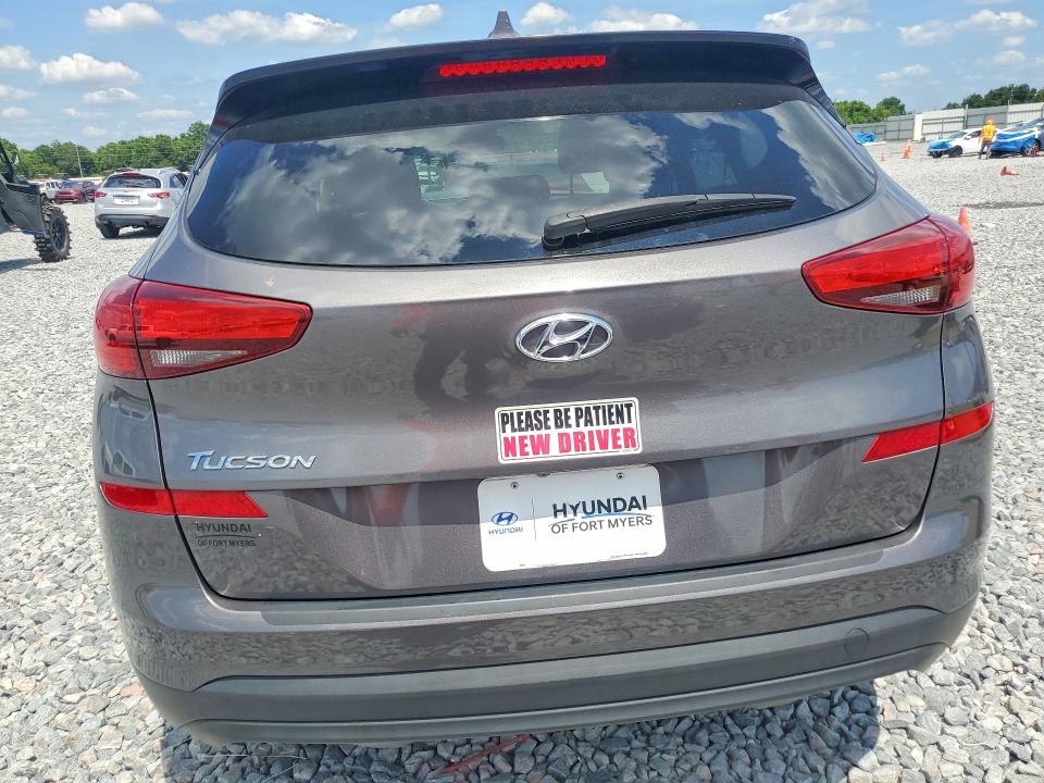 2020 Hyundai Tucson VIN KM8J23A45LU130351 COPART salvage auction — FRONT END, FL - CERT OF TITLE SLVG REBUILDABLE, sold $4,250 on 2026-07-02 (photo 6)
