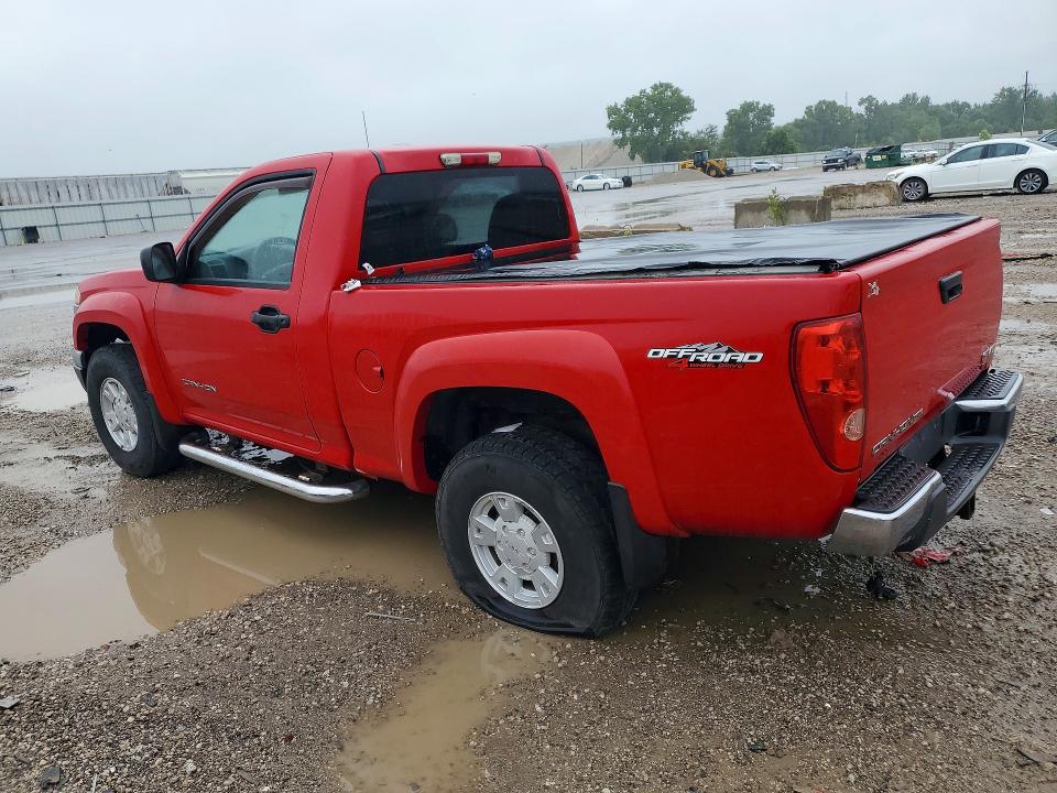 2005 Gmc Canyon VIN 1GTDT146958105853 COPART salvage auction — FRAME DAMAGE, Mo - Certificate Of Title, sold $850 on 2026-07-23 (photo 2)