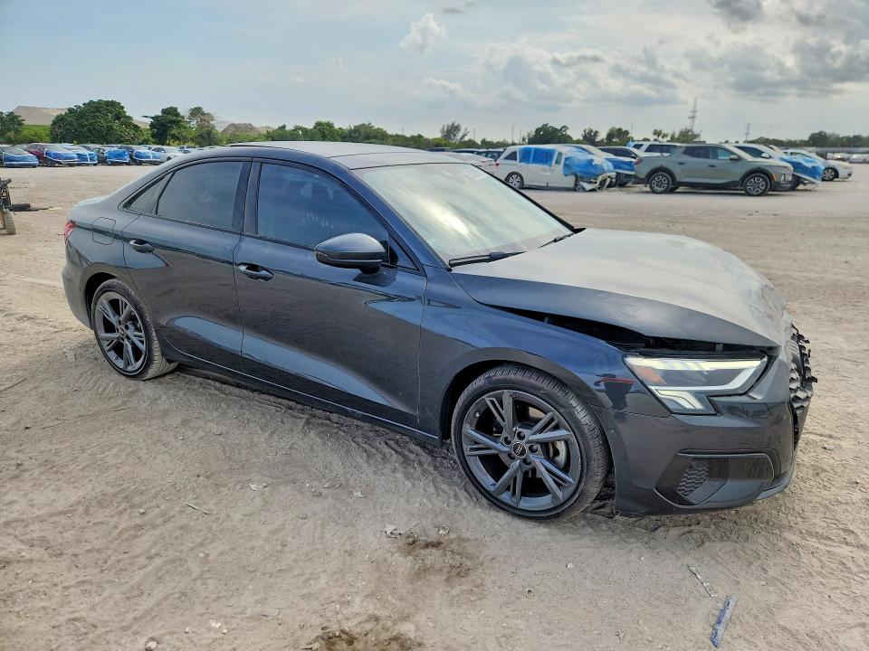 2024 Audi A3 VIN WAUAUDGY3RA003426 COPART salvage auction — FRONT END, Fl - Certificate Of Destruction, sold $5,300 on 2026-07-14 (photo 4)