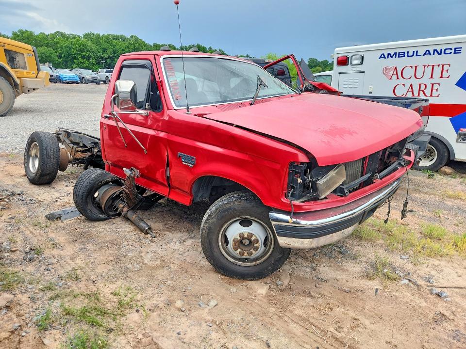 1996 Ford F350 VIN 2FDKF37F0TCA62140 COPART salvage auction — ALL OVER, Pa - Certificate Of Salvage, sold $125 on 2026-07-08 (photo 4)