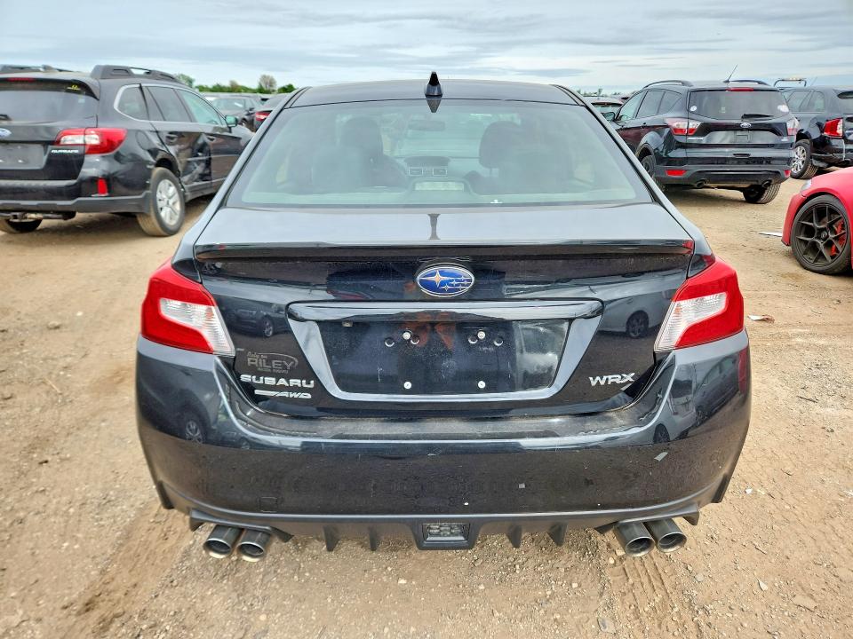 2017 Subaru Wrx VIN JF1VA1L66H9812652 COPART salvage auction — FRONT END, Nj - Certificate Of Title, sold $6,200 on 2026-08-01 (photo 6)