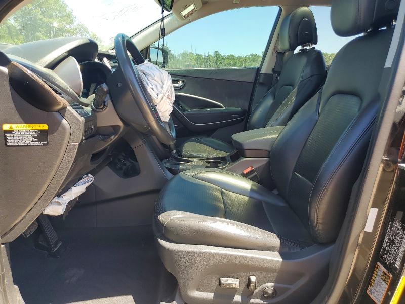 2014 Hyundai Santa fe VIN 5XYZW3LA6EG140230 COPART salvage auction — FRONT END, SC - CERT OF TITLE-SALVAGE, sold $975 on 2026-07-27 (photo 7)