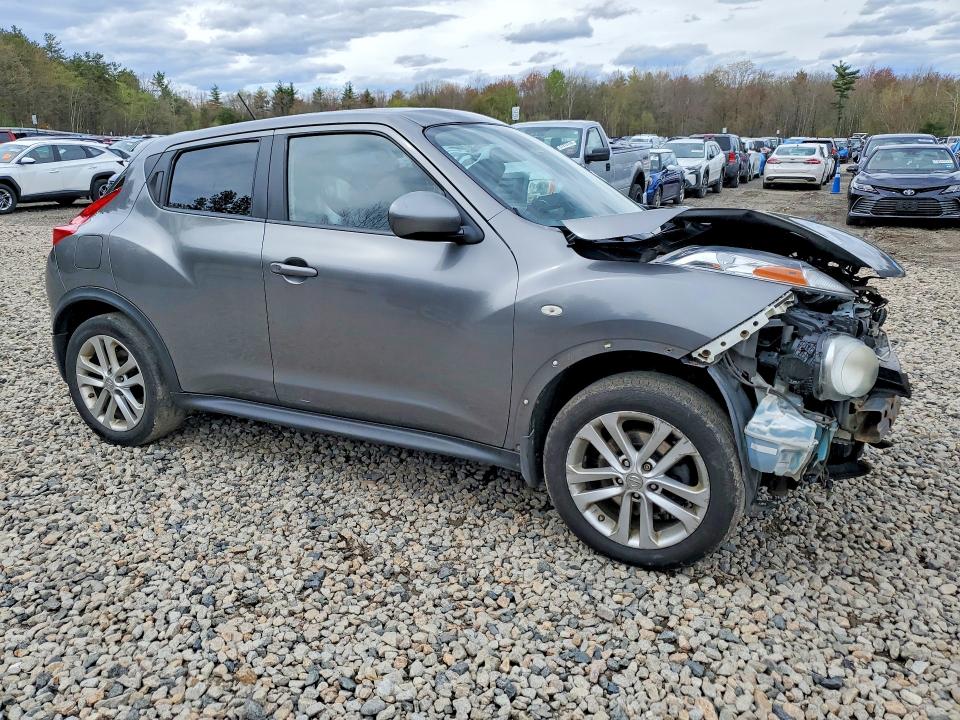 2011 Nissan Juke VIN JN8AF5MV8BT014515 COPART salvage auction — FRONT END, Me - Cert Of Title-Salvage Collisio, sold $325 on 2026-07-09 (photo 4)