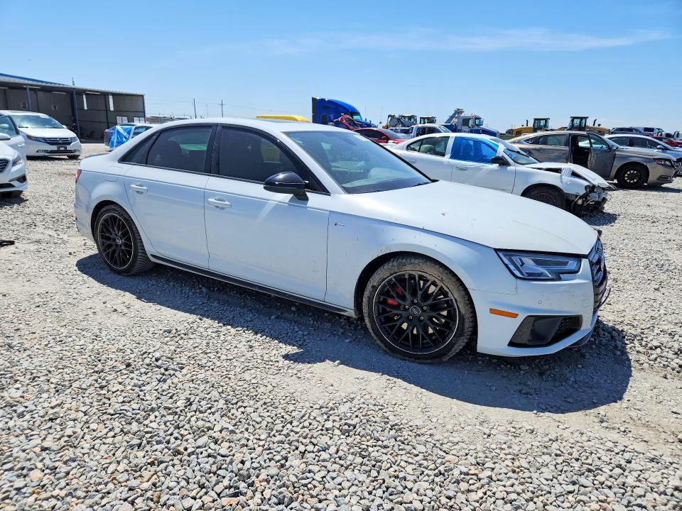 2019 Audi A4 VIN WAUENAF46KA109404 COPART salvage auction — FRONT END, Co - Public - Salvage Title, sold $7,700 on 2026-07-16 (photo 4)