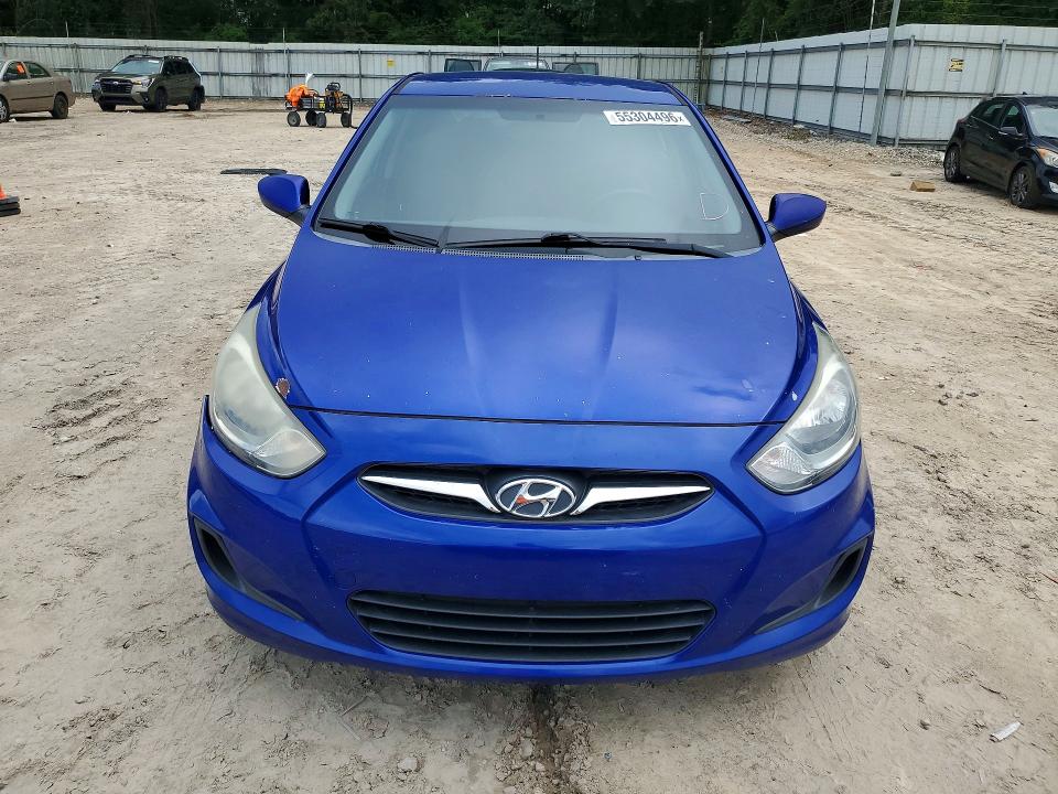 2013 Hyundai Accent VIN KMHCT5AE5DU084726 COPART salvage auction — MINOR DENT/SCRATCHES, Fl - Cert Of Title Slvg Rebuildable, sold $725 on 2026-07-17 (photo 5)