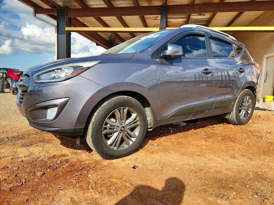 2015 Hyundai Tucson VIN KM8JU3AG7FU988378 COPART salvage auction — SIDE, Al - Cert Of Title-Salvage Title, sold $1,400 on 2026-07-22 (photo 1)