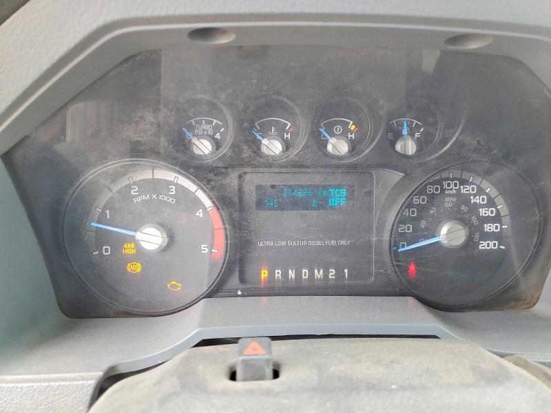 2015 Ford F-550 super duty VIN 1FDUF5HT4FEC42681 COPART salvage auction — FRONT END, Ab - Bos - Salvage, sold $20,250 on 2026-07-09 (photo 8)