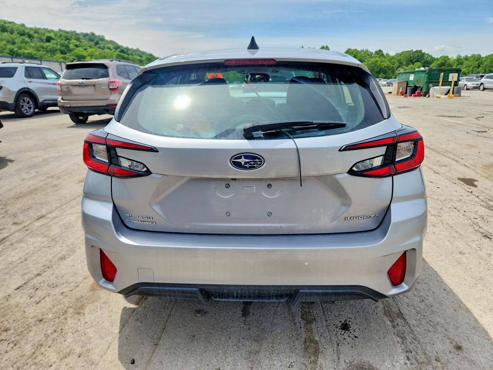 2024 Subaru Impreza VIN JF1GUAFC5R8271702 COPART salvage auction — FRONT END, Pa - Certificate Of Salvage, sold $5,800 on 2026-07-02 (photo 6)