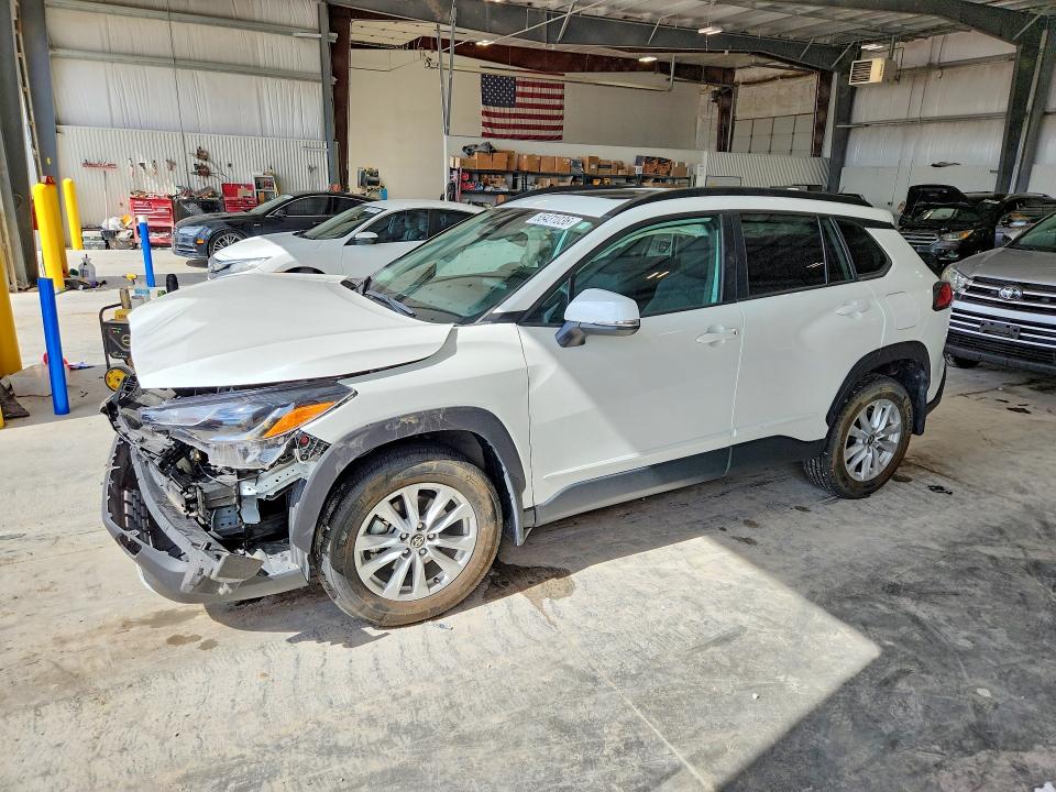 2023 Toyota Corolla cross VIN 7MUBAABG0PV064235 COPART salvage auction — FRONT END, Ne - Cert Of Title-Salvage, sold $7,300 on 2026-07-14 (photo 1)