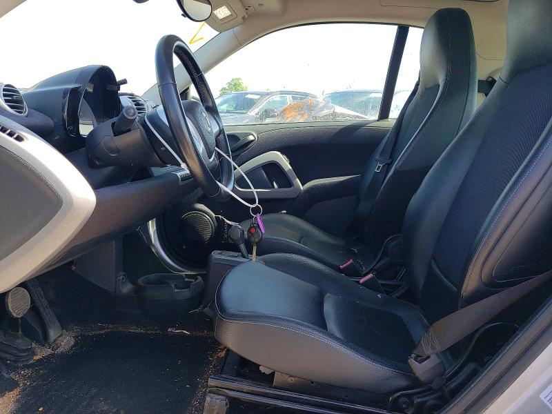 2012 Smart Fortwo VIN WMEEJ3BA1CK574384 COPART salvage auction — MECHANICAL, On - Permit No Brand - Unfit, sold $375 on 2026-07-09 (photo 7)