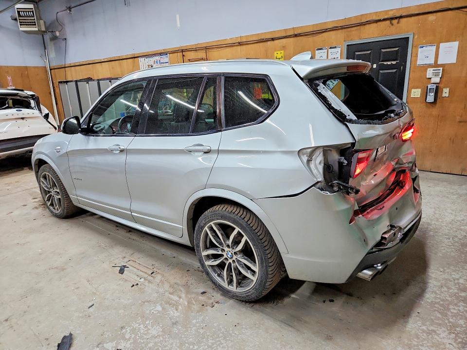 2016 BMW X3 VIN 5UXWX7C57G0S16507 COPART salvage auction — REAR END, Mi - Certificate Of Title, sold $3,850 on 2026-07-15 (photo 2)