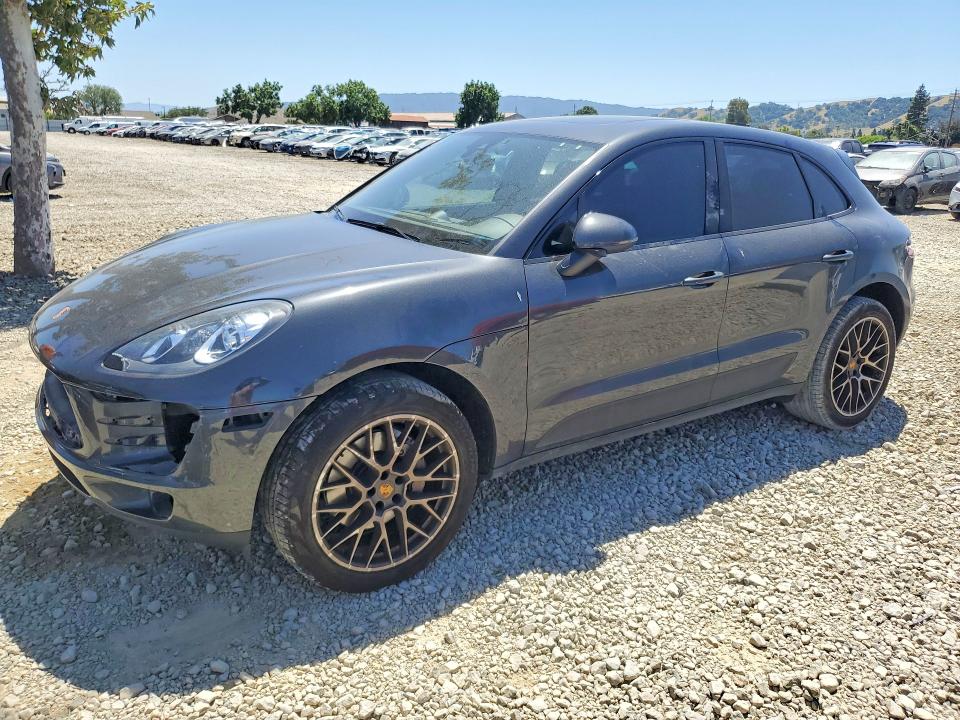 2017 Porsche Macan VIN WP1AB2A54HLB20171 COPART salvage auction — FRONT END, Ca - Salvage Certificate, sold $6,700 on 2026-08-06 (photo 1)