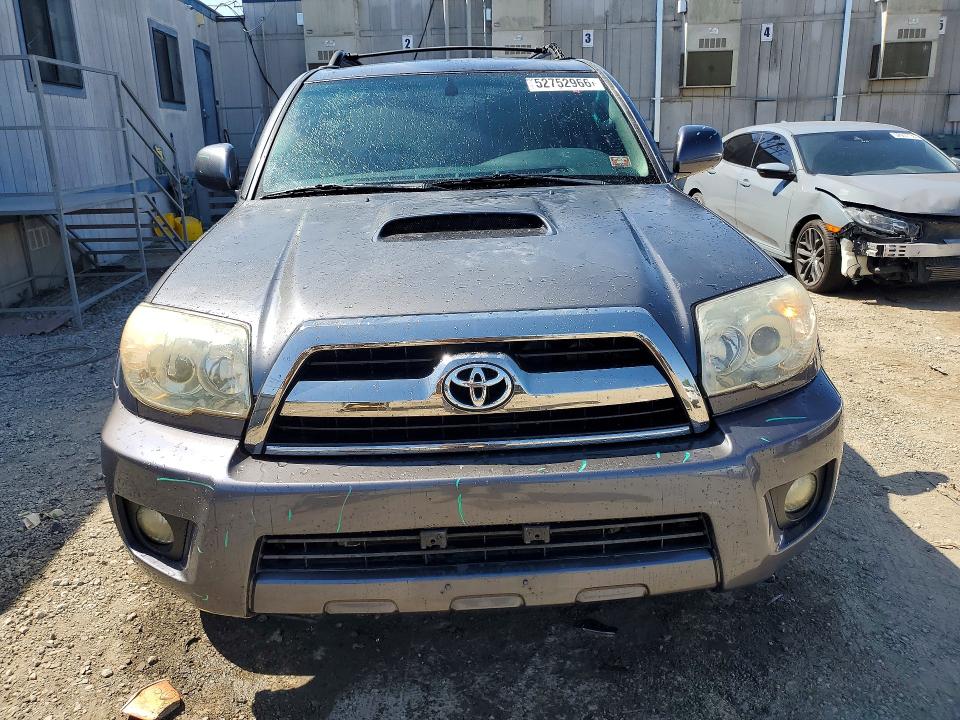 2007 Toyota 4runner VIN JTEZU14R270085049 COPART salvage auction — REAR END, CA - SALVAGE CERTIFICATE, sold $2,350 on 2026-07-09 (photo 5)