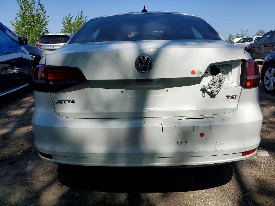 2016 Volkswagen Jetta VIN 3VW267AJ2GM419771 COPART salvage auction — REAR END, On - Permit No Brand - Unfit, sold $5,200 on 2026-07-02 (photo 6)